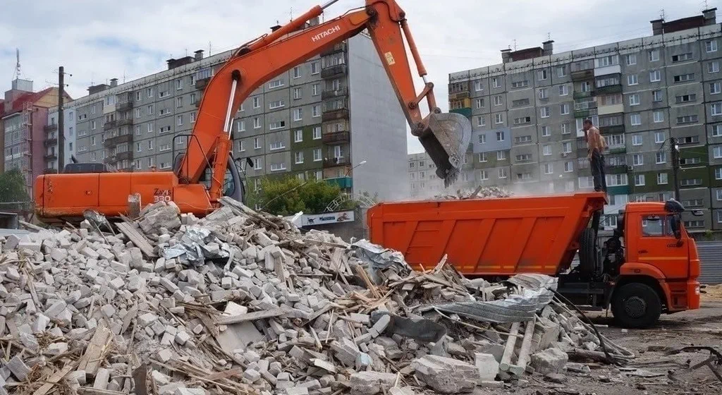 Профессиональный вывоз строительного мусора в Находке в октябре
