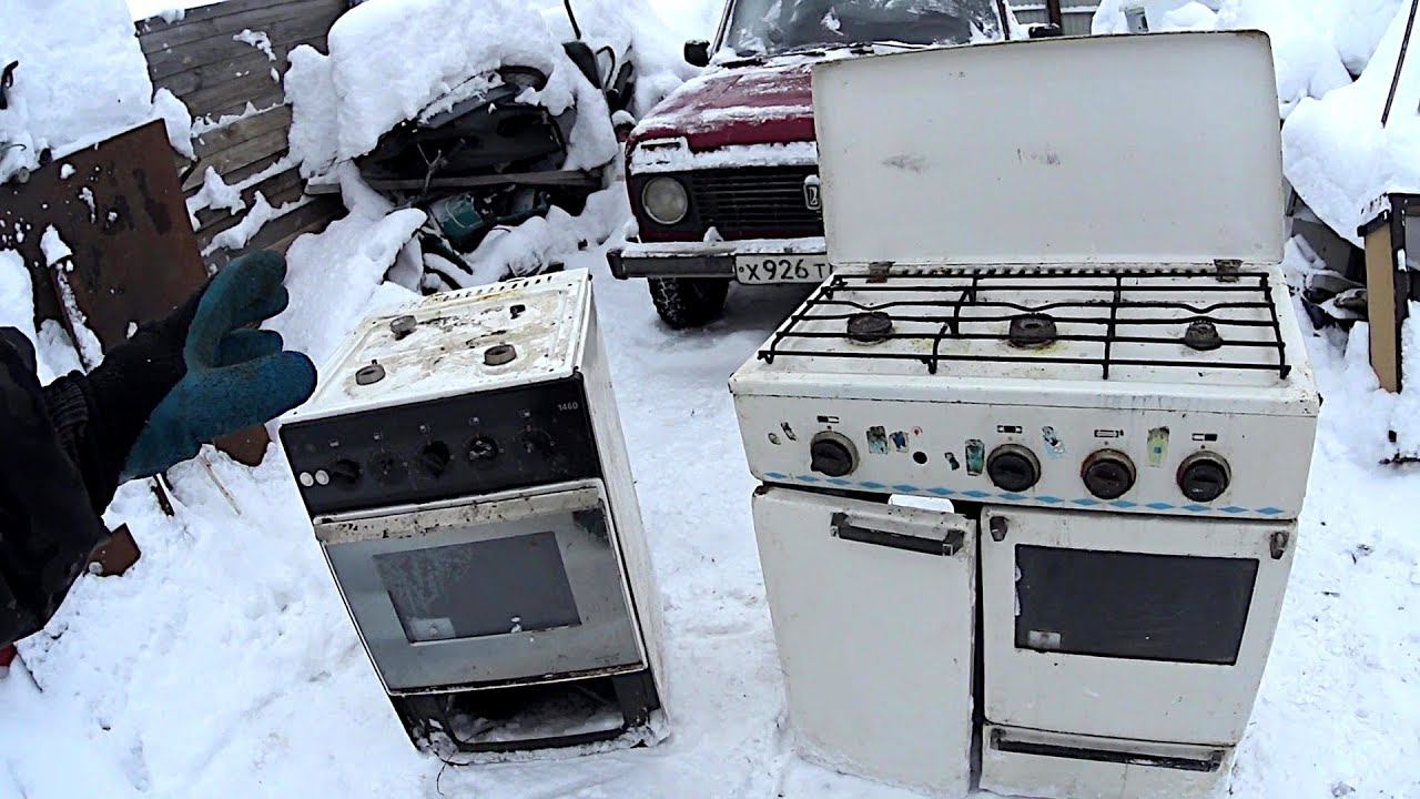 Вывоз газовых плит с утилизацией в Находке в октябре