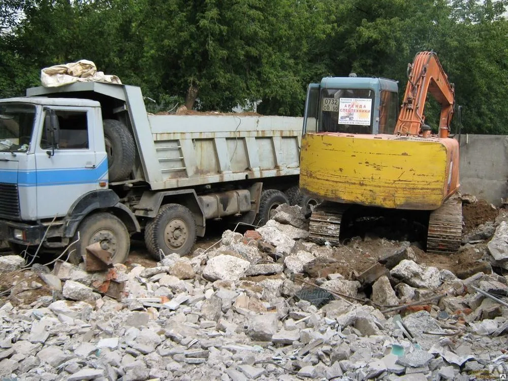 Вывоз бетонного боя и утилизация в Находке в октябре